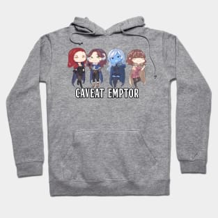 Chibi Caveat Emptor Hoodie